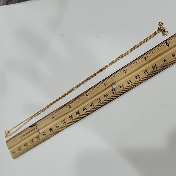 Harley Davidson necklace gold colored 18 inch chain - Picture 2 of 5